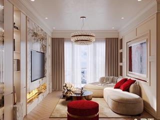 The crest  metropole bán căn góc 3pn  full nội thất  view trực diện sông, quận 1, landmark 81