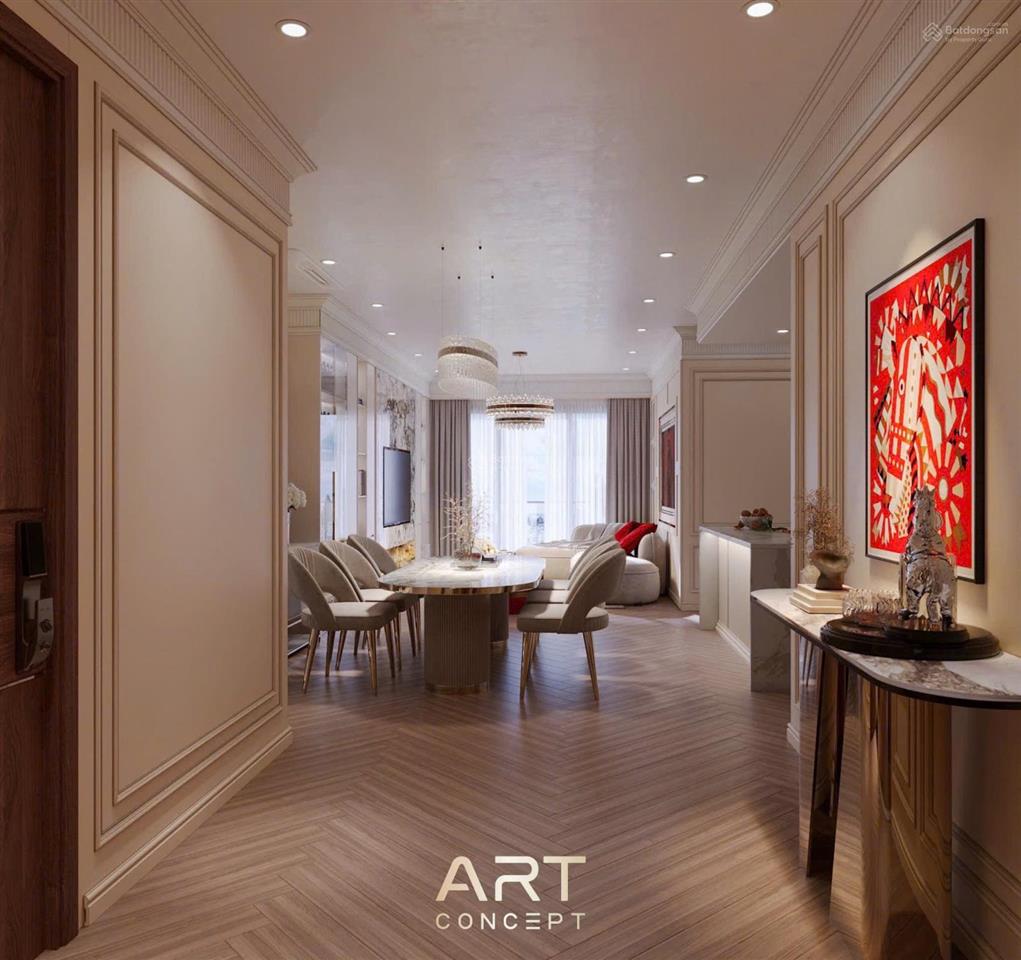 The crest  metropole bán căn góc 3pn  full nội thất  view trực diện sông, quận 1, landmark 81