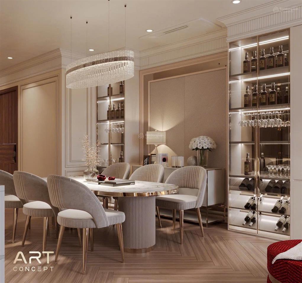 The crest  metropole bán căn góc 3pn  full nội thất  view trực diện sông, quận 1, landmark 81
