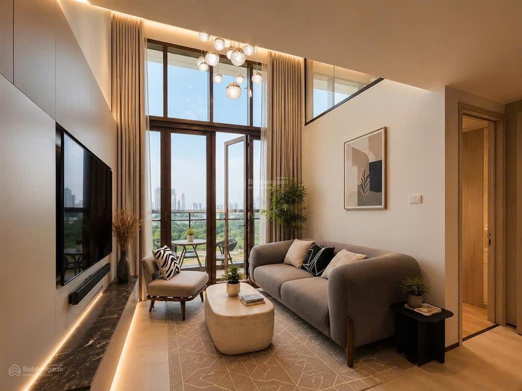 The galleria  metropole bán căn loft 2pn  full nội thất  view sông, landmark 81 thoáng