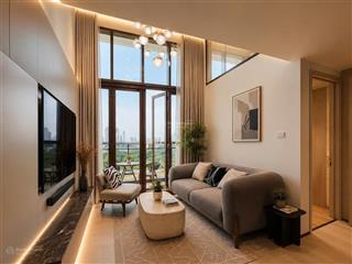 The galleria  metropole bán căn loft 2pn  full nội thất  view sông, landmark 81 thoáng