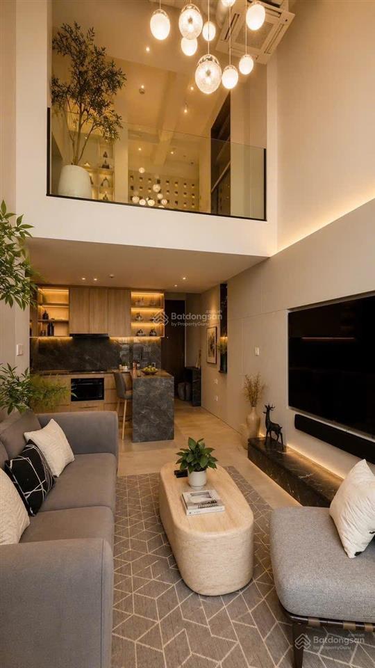 The galleria  metropole bán căn loft 2pn  full nội thất  view sông, landmark 81 thoáng