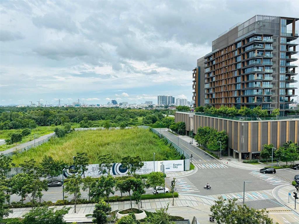 Empire city  thủ thiêm bán căn góc 2pn  view sông thoáng  full nội thất