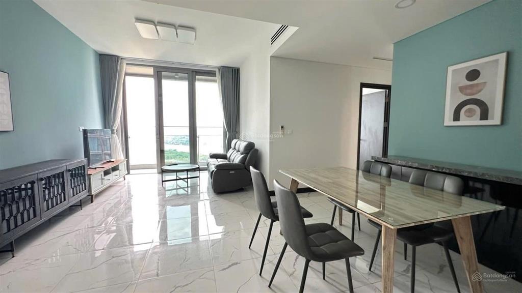 Empire city  thủ thiêm cho thuê căn góc 2pn  full nội thất  view sông, quận 1 thoáng