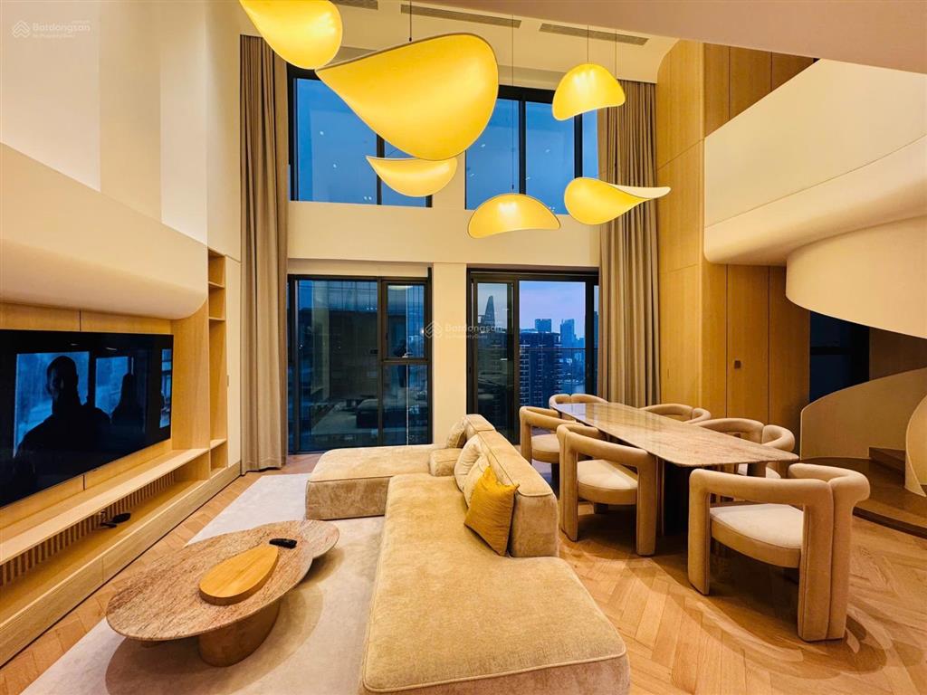 The crest  metropole cho thuê căn loft 3pn  full nội thất  view sông, quận 1 & cầu ba son