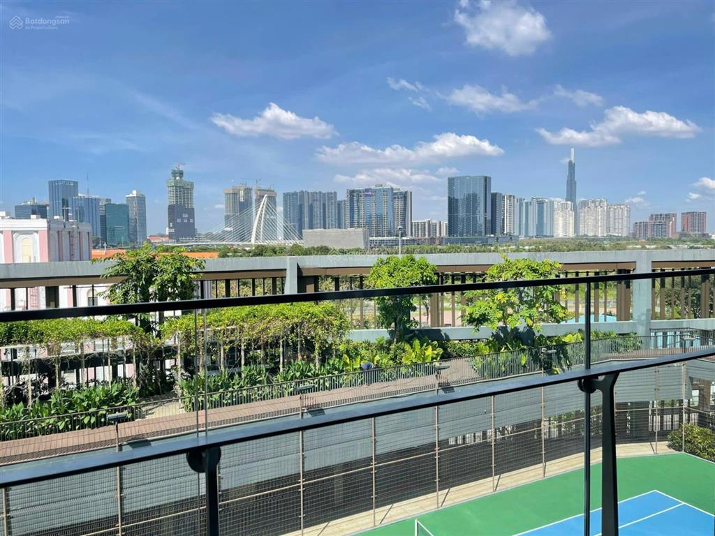 Empire city  thủ thiêm cho thuê căn góc 2pn  full nội thất  view quận 1, pháo hoa