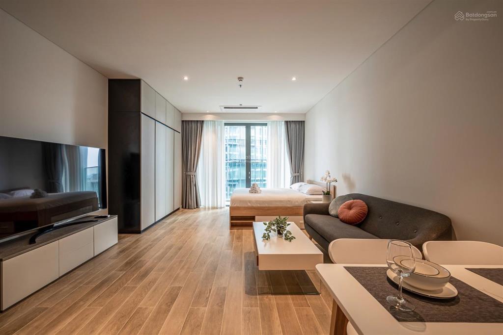 The crest bán căn studio 1pn  giá tốt 12,5 tỷ  view sông thoáng