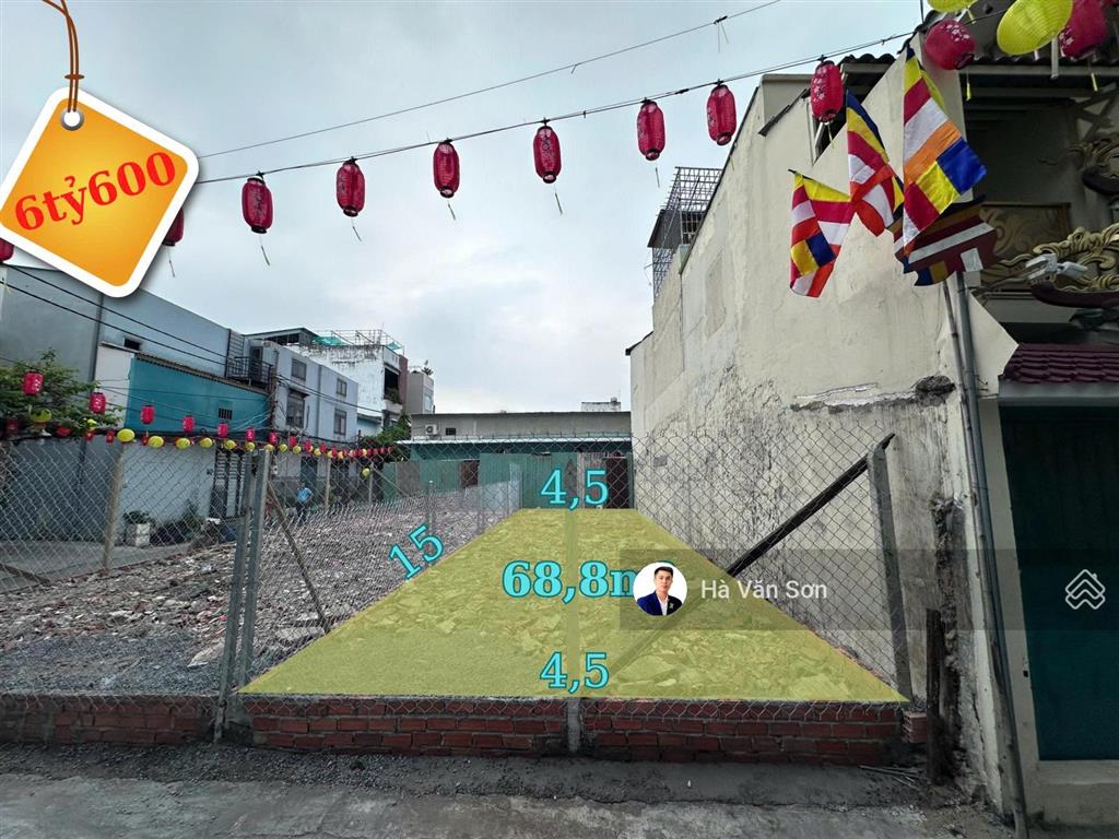 Giảm 500tr bán nhanh lô đất khu bên sông hiệp bình chánh