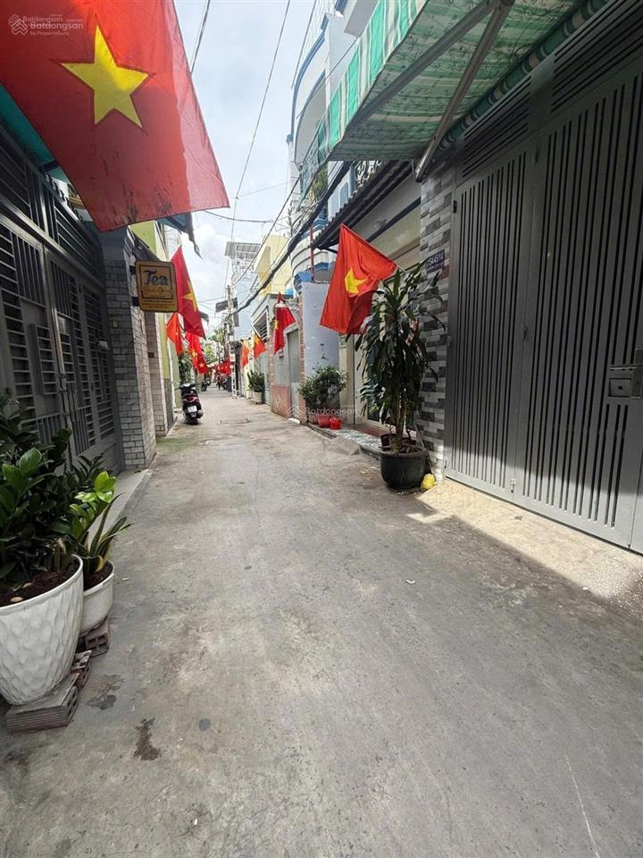 Bán nhà hẻm thông âu dương lân, tạ quang bửu, chánh hưng quận 8, 58m2, 4 tầng.