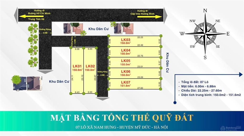 Mở bán 7 lô đất tại an phú mỹ đức  tp hà nội diện tích 150m2 giá chỉ hơn 1 tỷ.  0975 722 ***