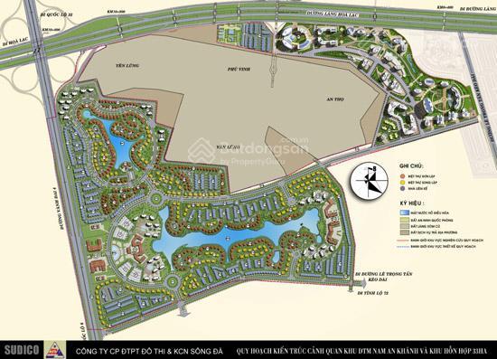 Bán căn góc 3 mặt đường nhà vườn sudico nam an khánh, vị trí cực hiếm tại the vista nam an khánh