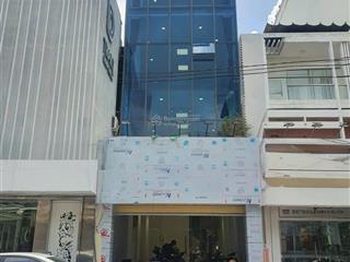 Cho thuê nguyên căn mặt tiền hai bà trưng tân định, quận 1. ngang 4,8m dài 20m, trệt lửng 3 lầu