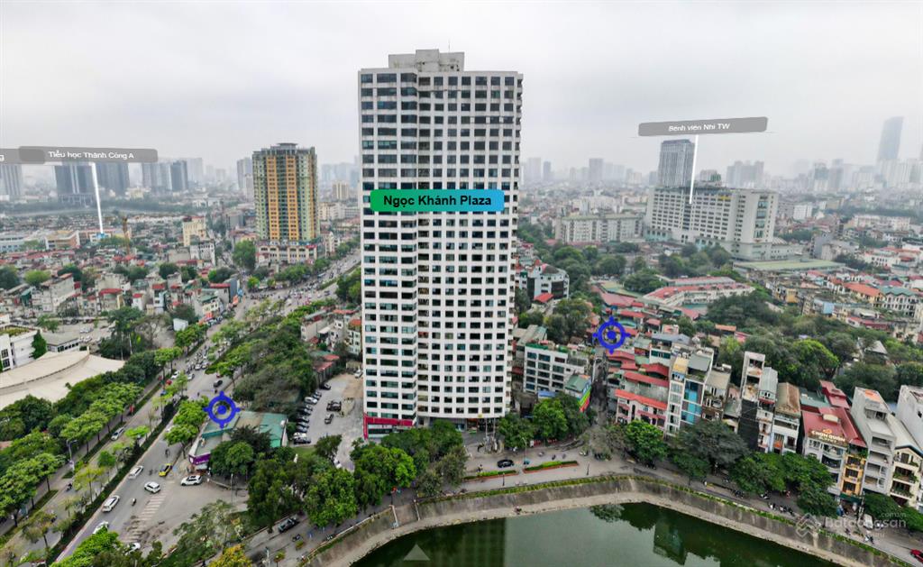 Cho thuê văn phòng ngọc khánh plaza sẵn nội thất. tầng cao view đẹp