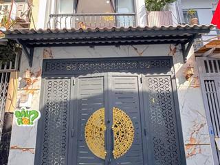 Bán nhà siêu đẹp 4x14m 1lầu đúc (3pn 3wc) hẻm 5m. đs12 gần aeon tân phú