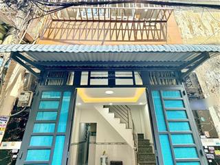 Nhà mới 3,4x6m 1lầu đúc (1pn 2wc) hẻm 4m. đường 26/3. bình tân gần aeon