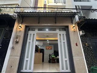 Bán nhà mới 4,1 x 8m 3 lầu (3pn 4wc) hẻm 4,5m. đường 18b  gò xoài. bình tân