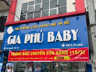 Cho thuê nhà mp nguyễn văn cừ 130m2 x 3 tầng, mt 8m, thông sàn, nguyên căn.  0974 557 ***