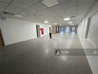 Cho thuê sàn vp mặt phố tô hiến thành 220m2, mt 10m, có điều hòa, thang máy, pccc.  0974 557 ***