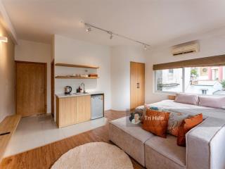 Căn hộ ngõ 275 âu cơ 40m2, full nội thất, 1pn, có ban công, bếp, view thoáng. giá 10tr/tháng