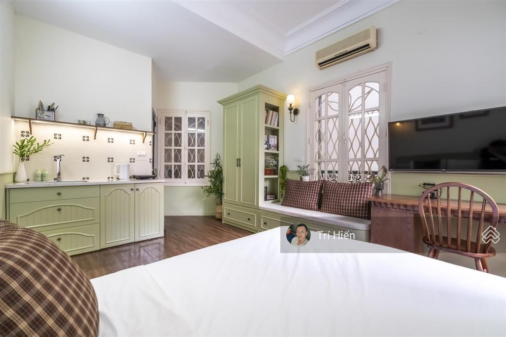 Căn hộ phố hàng cháo 30m2, full nội thất, 1pn, có thang máy, bếp, khóa riêng. giá 8,5tr/tháng