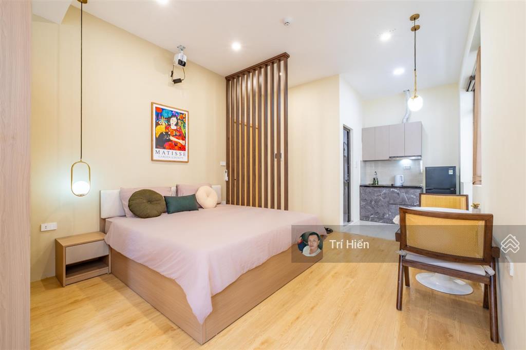 Căn hộ phố võng thị 35m2, full nội thất, 1pn, có thang máy, bếp, khóa riêng. giá 7,9tr/tháng
