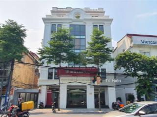 Cho thuê nhà mặt phố hàn thuyên 255m2 x 6 tầng, mt 13m, thông sàn, thang máy, pccc, nguyên căn.