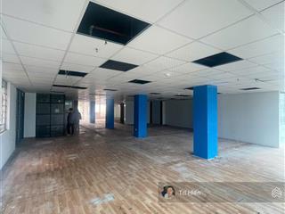 Cho thuê sàn văn phòng mp hoàng đạo thúy 300m2, thông sàn, có hầm, điều hòa, thang máy. giá 75tr