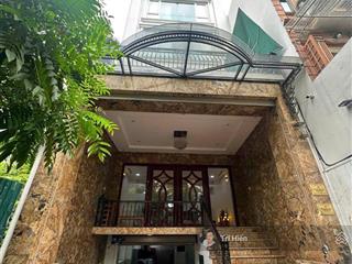 Cho thuê nhà mp trung kính 135m2 x 9 tầng, mt 6,5m, có hầm, điều hòa, nguyên căn. giá 195tr