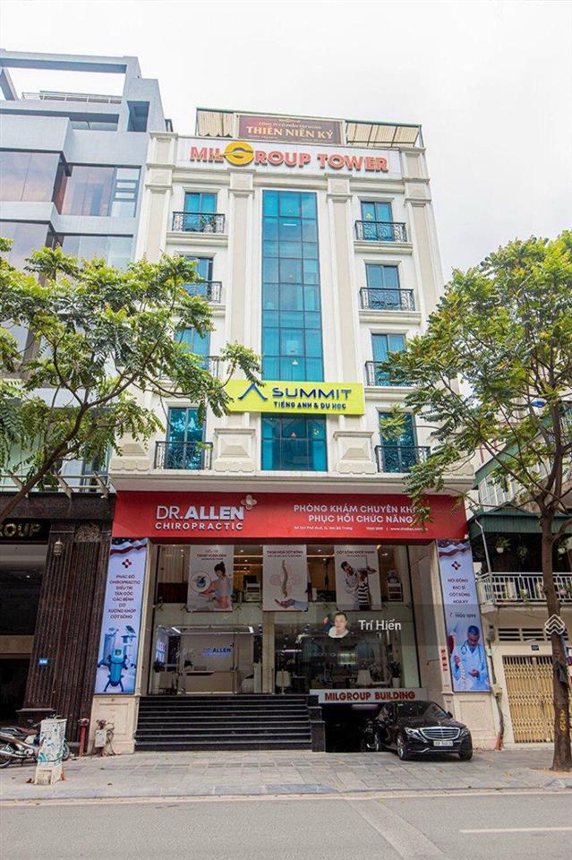 Cho thuê nhà mp đoàn trần nghiệp 250m2 x 7,5 tầng, mt 9m, có hầm, pccc, thang máy, nguyên căn
