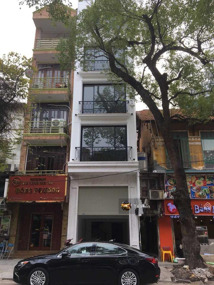 Nhà mới mp lê văn hưu 100m2 x 8,5 tầng, mt 4,5m, thang máy, pccc, nguyên căn, thang máy.