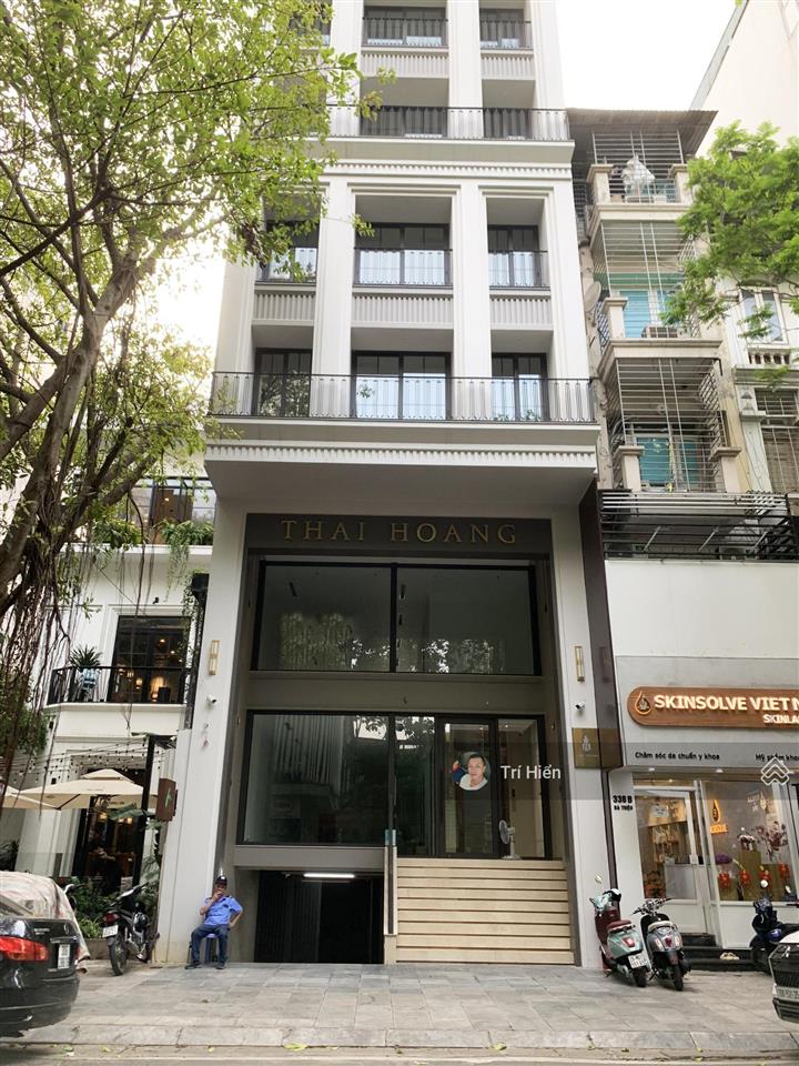 Cho thuê nhà mặt phố trần nhân tông 72m2 x 5 tầng, mt 6m, pccc, nguyên căn, thang máy. giá 40tr