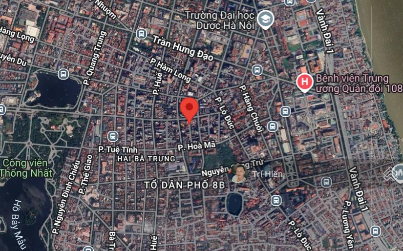 Cho thuê nhà mp ngô thì nhậm 100m2 x 2 tầng, mt 10m, thông sàn, đoạn đẹp, mặt tiền đẹp. giá 50tr