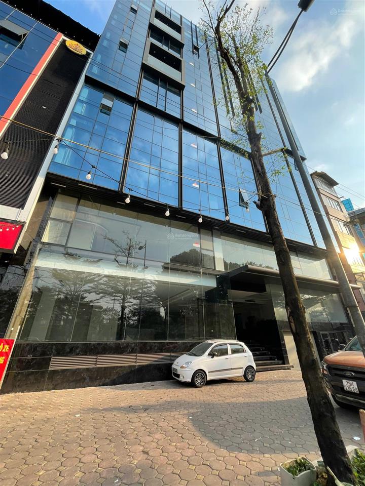 Cho thuê tòa nhà mp thái phiên 235m2 x 8,5 tầng, mt 11m, có hầm, pccc, 2 thang máy  0974 557 ***
