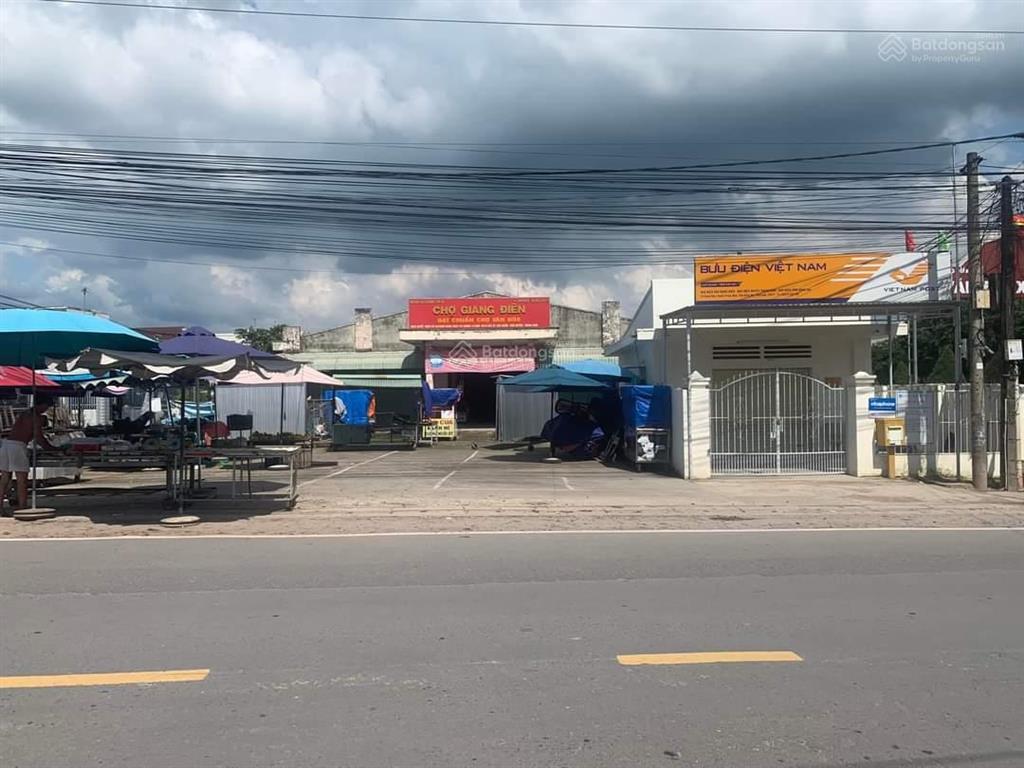 Đất chính chủ mặt tiền thổ cư, sổ hồng riêng, vị trí đất thuận tiện tại giang điền, trảng bom
