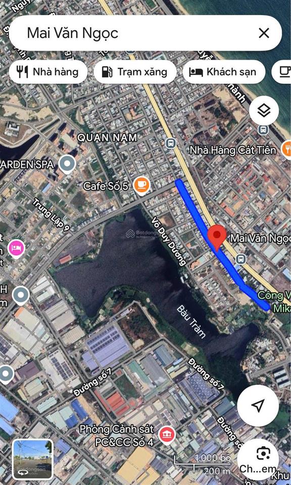 Bán gấp để lại giá tốt đất mặt tiền đường 7m5 mai văn ngọc gần mê linh | 105m2 sạch đẹp