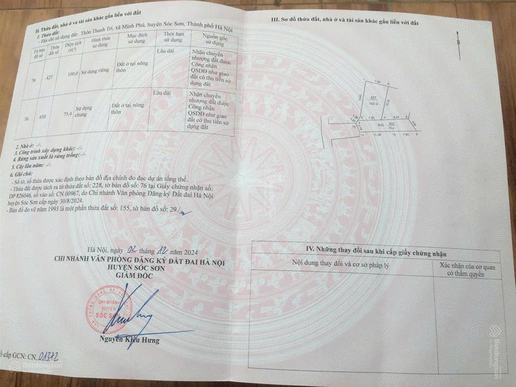 Em bán 100m2 thanh trí minh phú