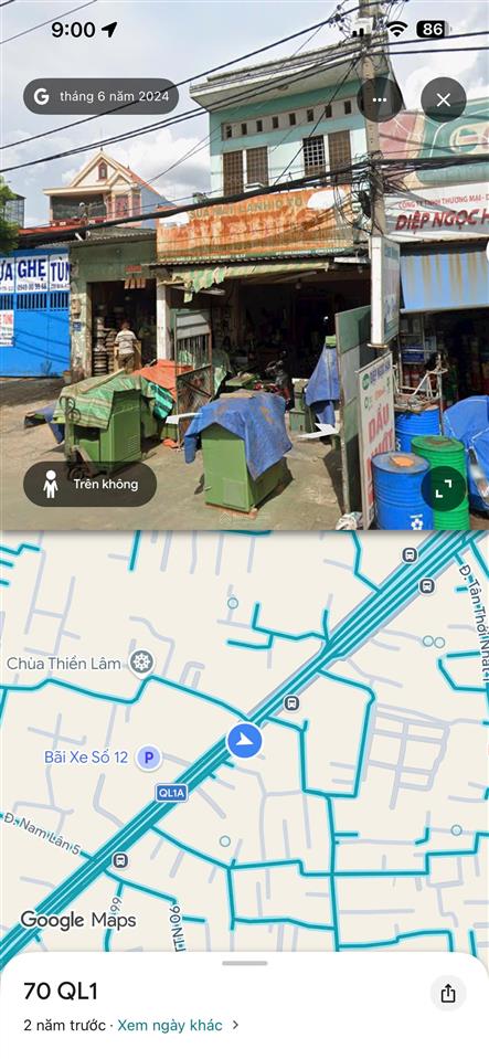 Bán nhà mặt tiền ql 1a hướng ra ngã tư an sương, đường thông đi chợ lạc quang  phan văn hớn  65m2