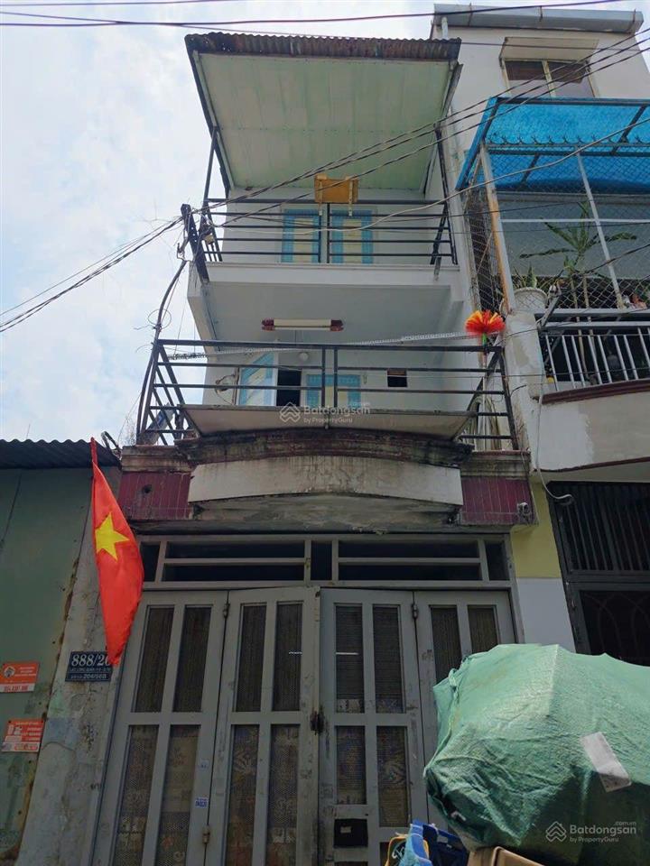 Nhà 3 tầng 888/26 lạc long quân p8 tân bình giá 4 tỷ 350 gần chợ tân bình giáp quận 10 và 11