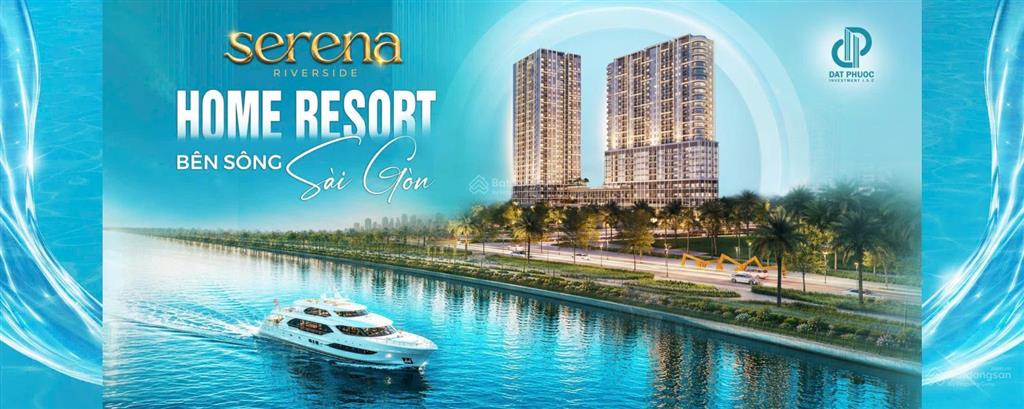 Bán căn 3pn serena riverside số lượng giới hạn thiết kế 3 ban công bo góc cực đẹp ngắm sông sg