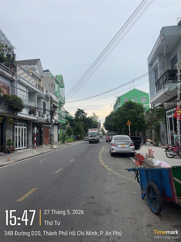 Chính chủ bán đất tặng dãy phòng trọ  kdc việt sing, đường d20  150m2 6,6 tỷ (tl)