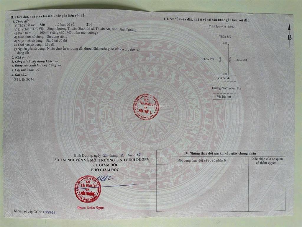 Bán nhà nguyên căn kdc việt sing đường na7, 100m², sổ hồng riêng, giá chỉ 5,6 tỷ