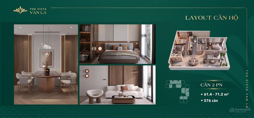 Bán căn 2pn vista văn la  64m2  5,3 tỷ