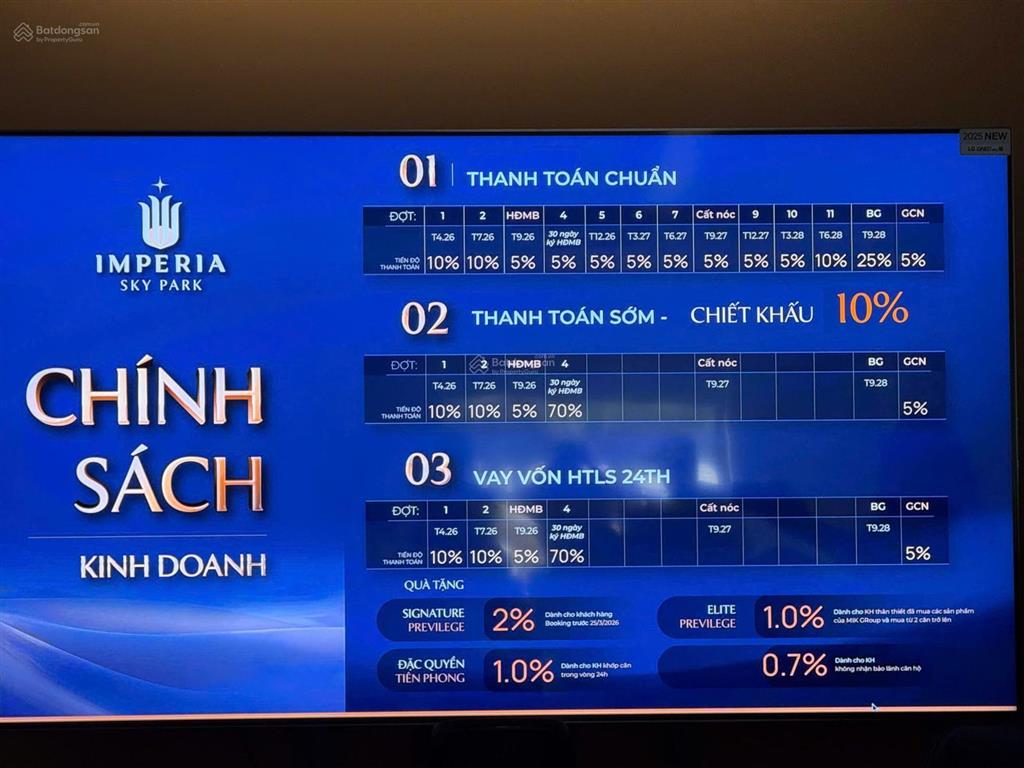 Imperia sky park  căn đẹp giá tốt  studio  2,3 tỷ