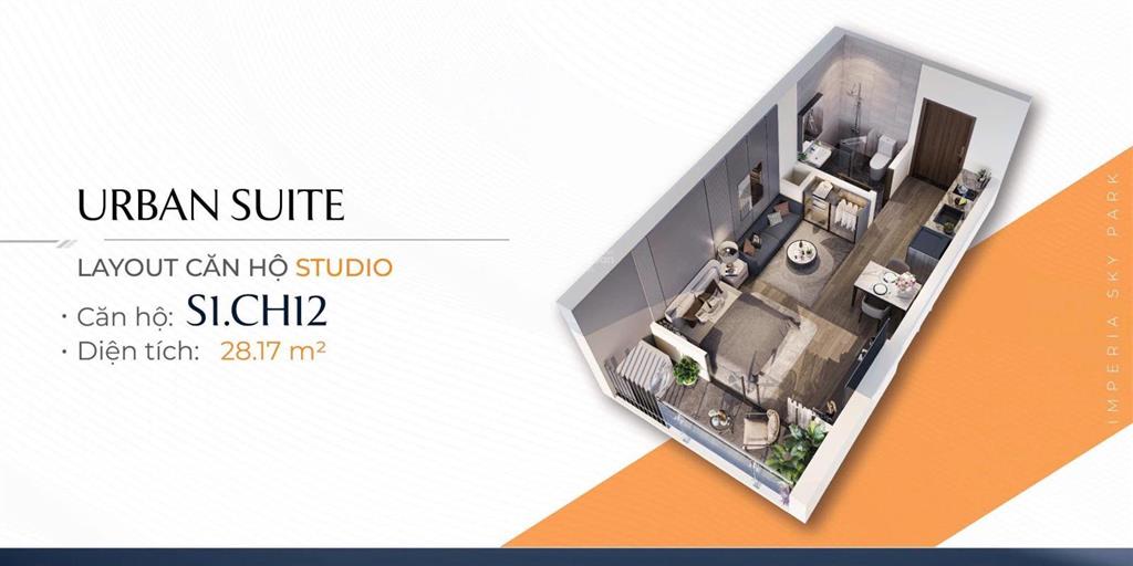 Imperia sky park  căn đẹp giá tốt  studio  2,3 tỷ