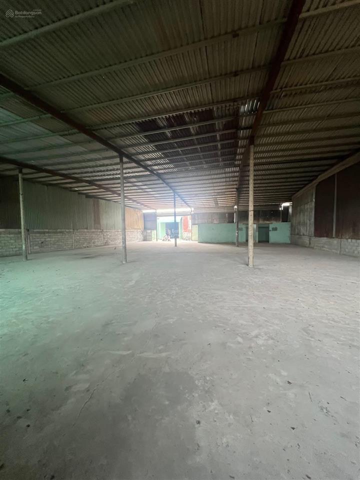 Cho thuê kho xưởng liên khu 4  5 bình hưng hoà b bình tân dt 530 m2 giá 25 tr điện hạ trạm 560kva