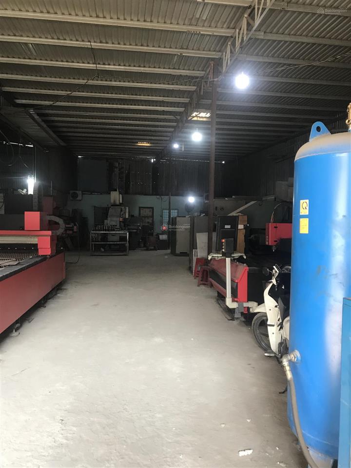 Cho thuê kho xưởng 1/ đường nguyễn thị tú bhh b bình tân dt 750m² giá 75tr (bao thuế dg công 40f