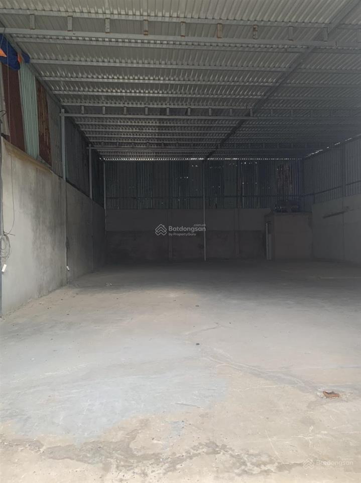 Cho thuê kho xưởng mt liên khu 4  5 bình hưng hoà bình tân diện tích 300m2 giá 16 tr đường tải 8t