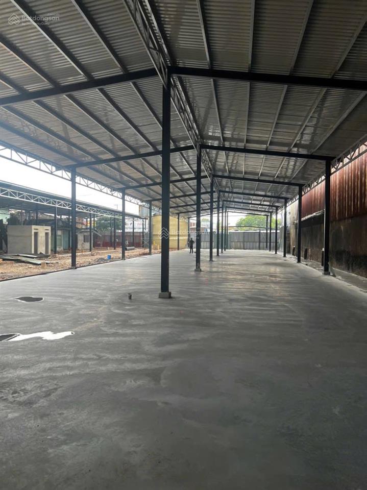Cho thuê kho bãi mặt tiền đg quốc lộ 1a bình hưng hoà b bình tân dt 4500m2 kho xưởng 1200m2 170tr