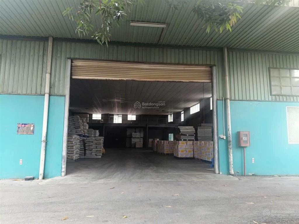 Cho thuê kho xưởng đg tây lân bình trị đông bình tân diện tích 1100m2 giá 125tr pccc vách tường