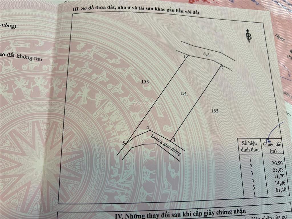 Bán đất suối cao xuân lộc, đồng nai | gần khu vực núi chứa chan
